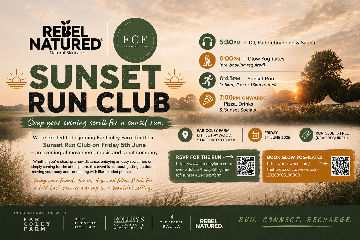 REBEL ACTIVE x FCF SUNSET RUN CLUB