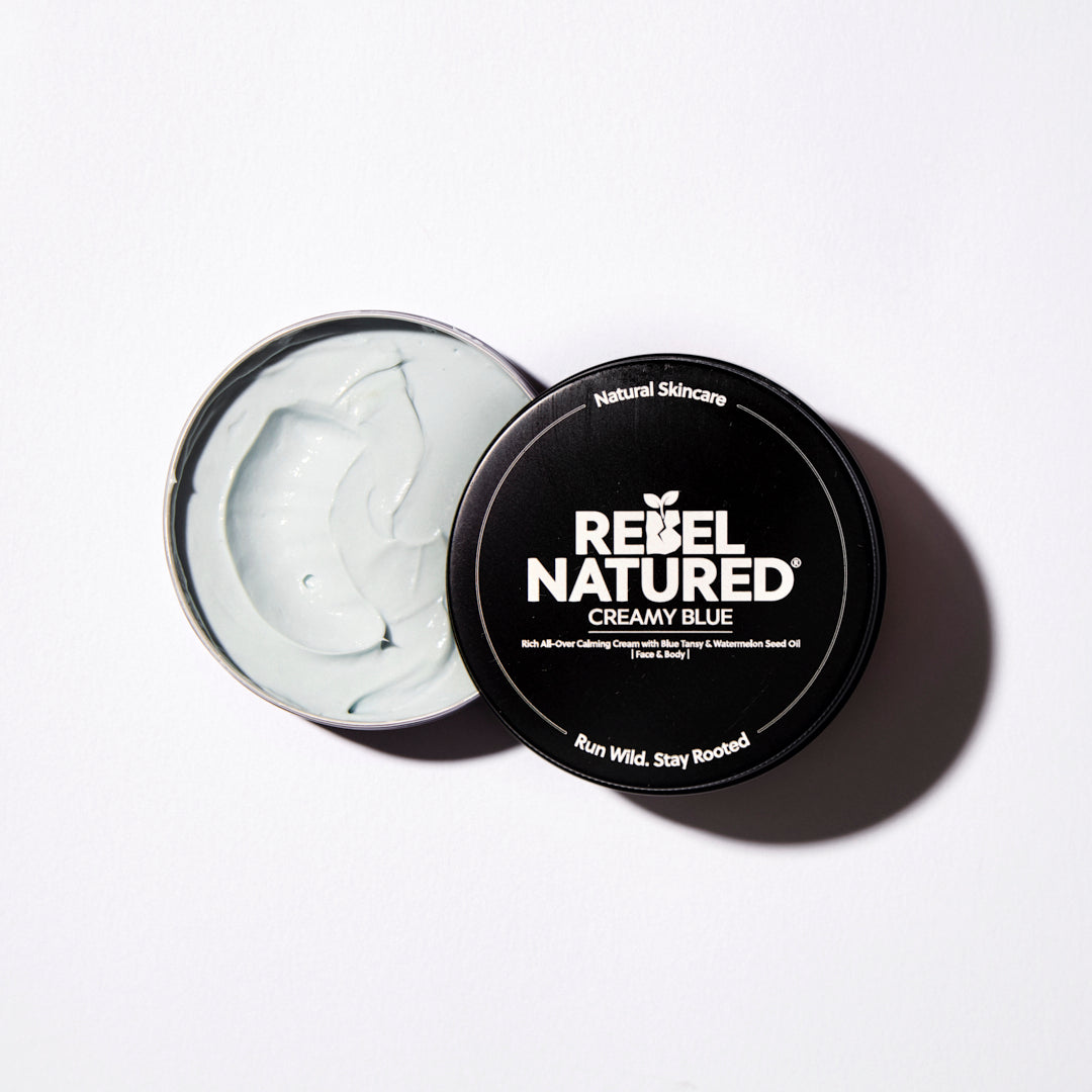Natural Cream for Dry & Sensitive Skin: Meet Creamy Blue by Rebel Natured